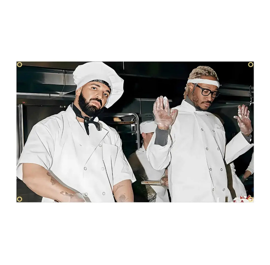 Drake Room Flag Chef Drake Flag