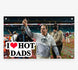 I Heart Hot Dads Flags 3x5ft Flag Co